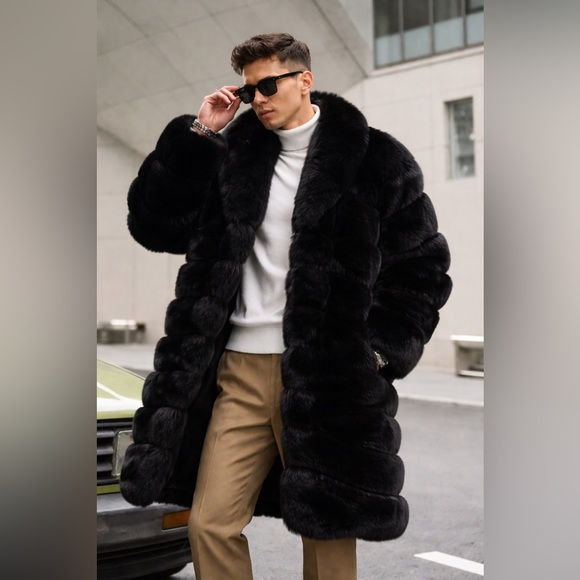 Glitz Other - 💎 Glitz Beaute Midnight King Fur Coat